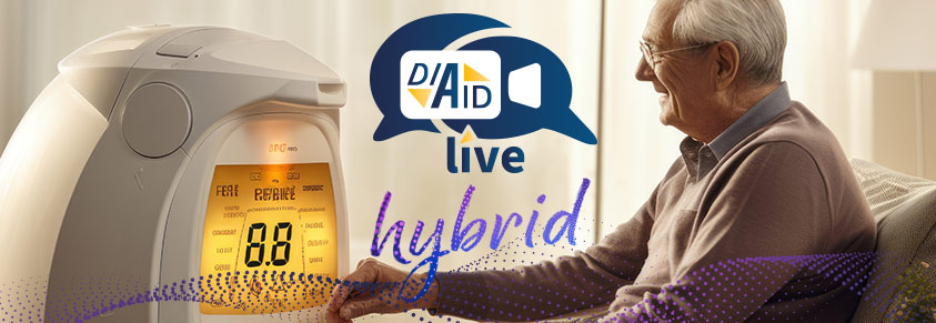 DIA-AID live hybrid: Digitalisierung und Diabetes im Alter